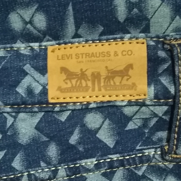 Levi's Super Skinny Knit Jean Size 14R NWT - Picture 6 of 6